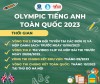 Cuộc thi Olympic Tiếng anh toàn quốc 2023 đã chính thức khởi động