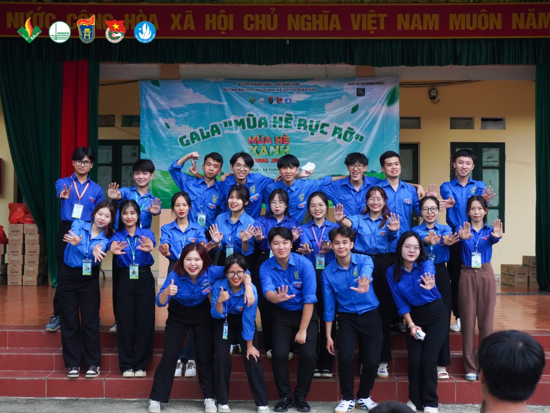 Tổng kết Chiến dịch tình nguyện Mùa Hè Xanh 2023 của Đoàn Thanh niên - Hội Sinh viên trường Nhân văn