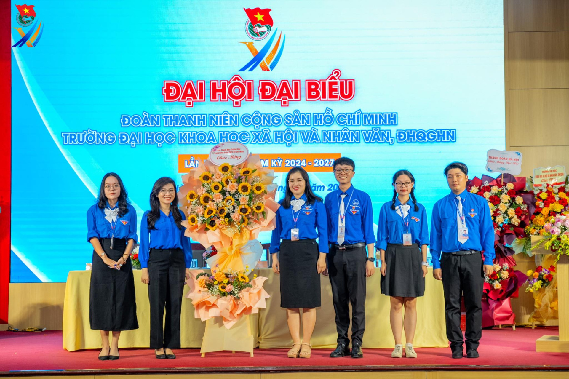 Đại hội Đại biểu Đoàn TNCS Hồ Chí Minh Trường Đại học Khoa học Xã hội và Nhân văn, ĐHQGHN lần thứ XII, nhiệm kỳ 2024 - 2027